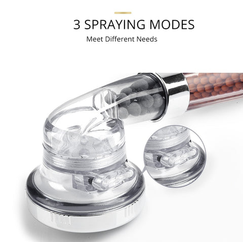 VIP link 3 Function Adjustable High Pressure Water Handheld Shower Heads
