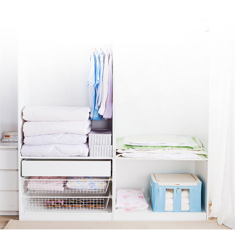 Transparent Foladable Vacuum, Seal Compressed Organizer Storage Bags