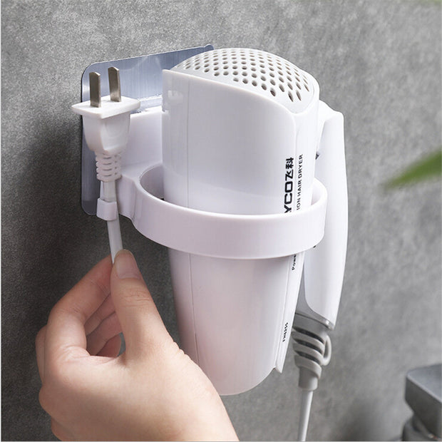 High Quality Wall-mounted ABS Hair Dryer Storage Holder
