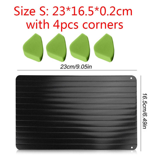 Amazing Fast Defrosting Aluminum Tray